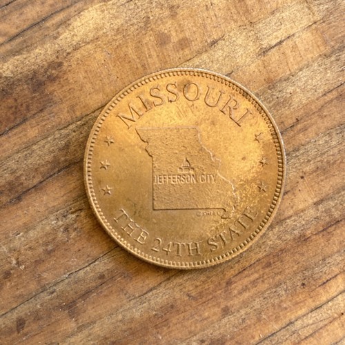Shell’s States of the Union Coin Game Version 1 Missouri Brass Token | eBay