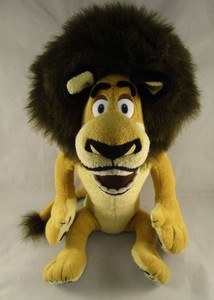 Madagascar Movie - Alex The Lion Soft Plush Toy - Dreamworks | eBay