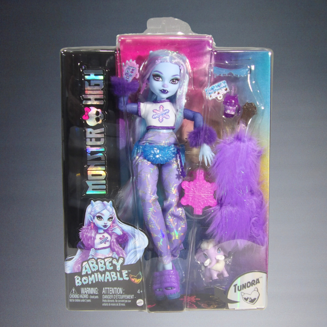 2023 MATTEL MONSTER HIGH ABBEY BOMINABLE + TUNDRA FASHION DOLL