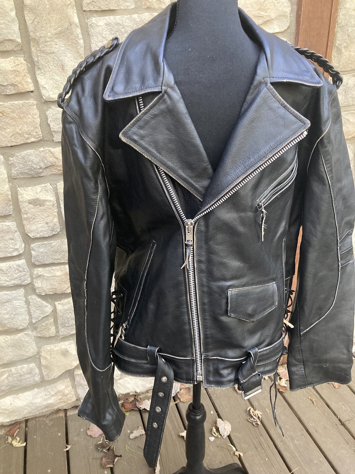 Interstate Leather Original Classics Size XL Leat… - image 1