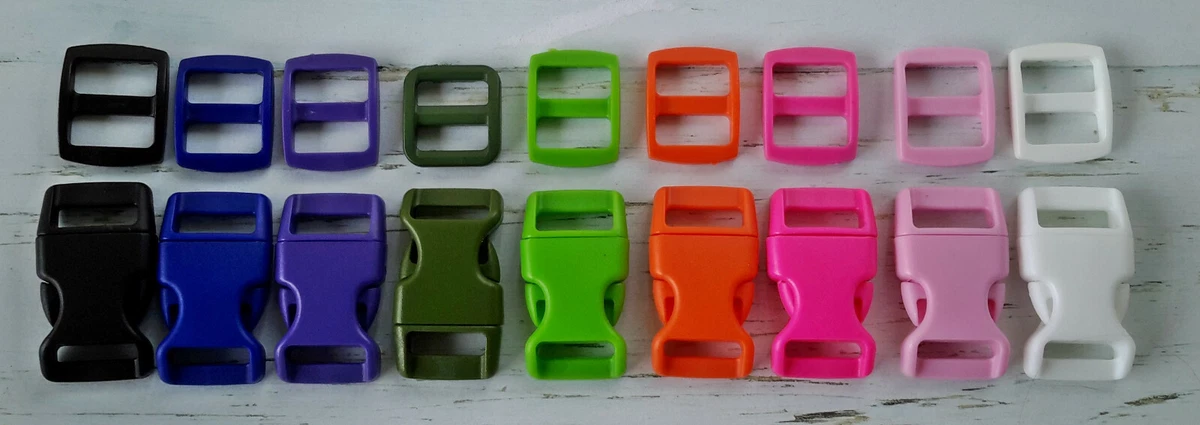 Plastic dog collar shop buckles