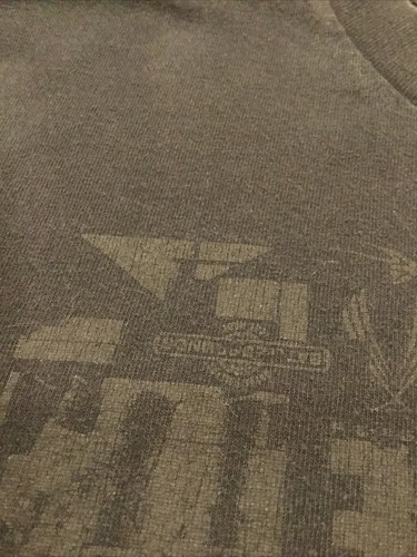 NIKE Air Force One Men's XL Black Graphic T-Shirt Basketball Flight Just Do It - Picture 6 of 8