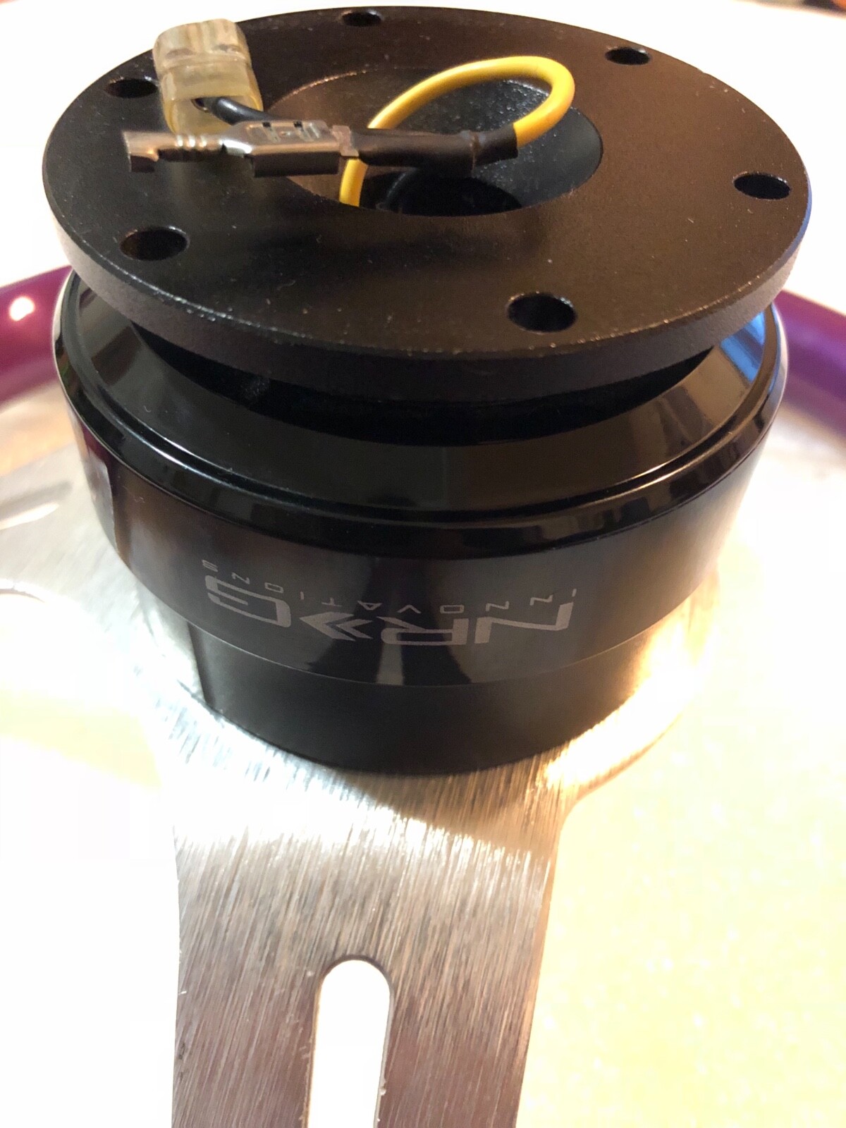 NRG Innovations SRK200PPPP 6Bolt GEN 2.0 Steering Wheel Quick Release Adapter eBay