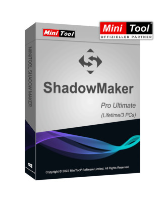  Minitool ShadowMaker Personal Pro Ultimate 3 PCs Lifetime-No Subscription-
