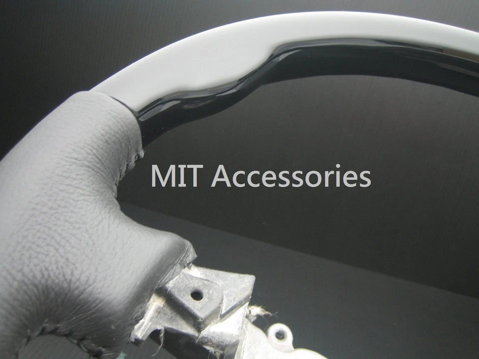 Toyota TUNDRA 2003-2006 PIANO Madera Negra Volante Cuero Genuino - ESTÁNDAR Foto 4 de 4