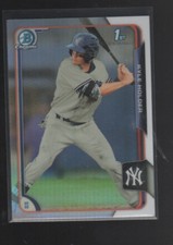 KYLE HOLDER  2015 BOWMAN CHROME DRAFT REFRACTOR CARD #27