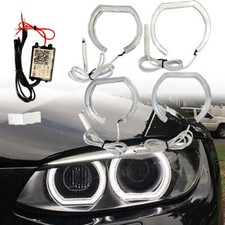 Crystal DTM Shape LED Angel Eye WIFI RGB DRL Turn Signal Fits 07-13 E92 E93