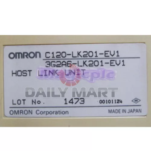 1PCS OMRON C120-LK201-EV1 HOST LINK UNIT PLC COMMUNICATION MODULE NEW