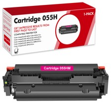 Color MAGENTA CRG 055H Toner For Canon ImageCLASS MF746Cdw MF744Cdw With Chip