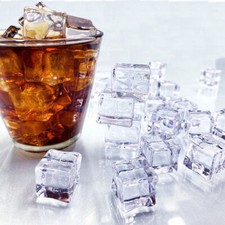 Reusable Ice Cube Refreezable Plastic Ice Cubes Reusable For Drinks Plastic UK