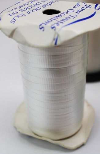 Lot of Curly Ribbon White Green Yellow Raffia Paper New Navy Blue Cloth Ribbon - Picture 5 of 9