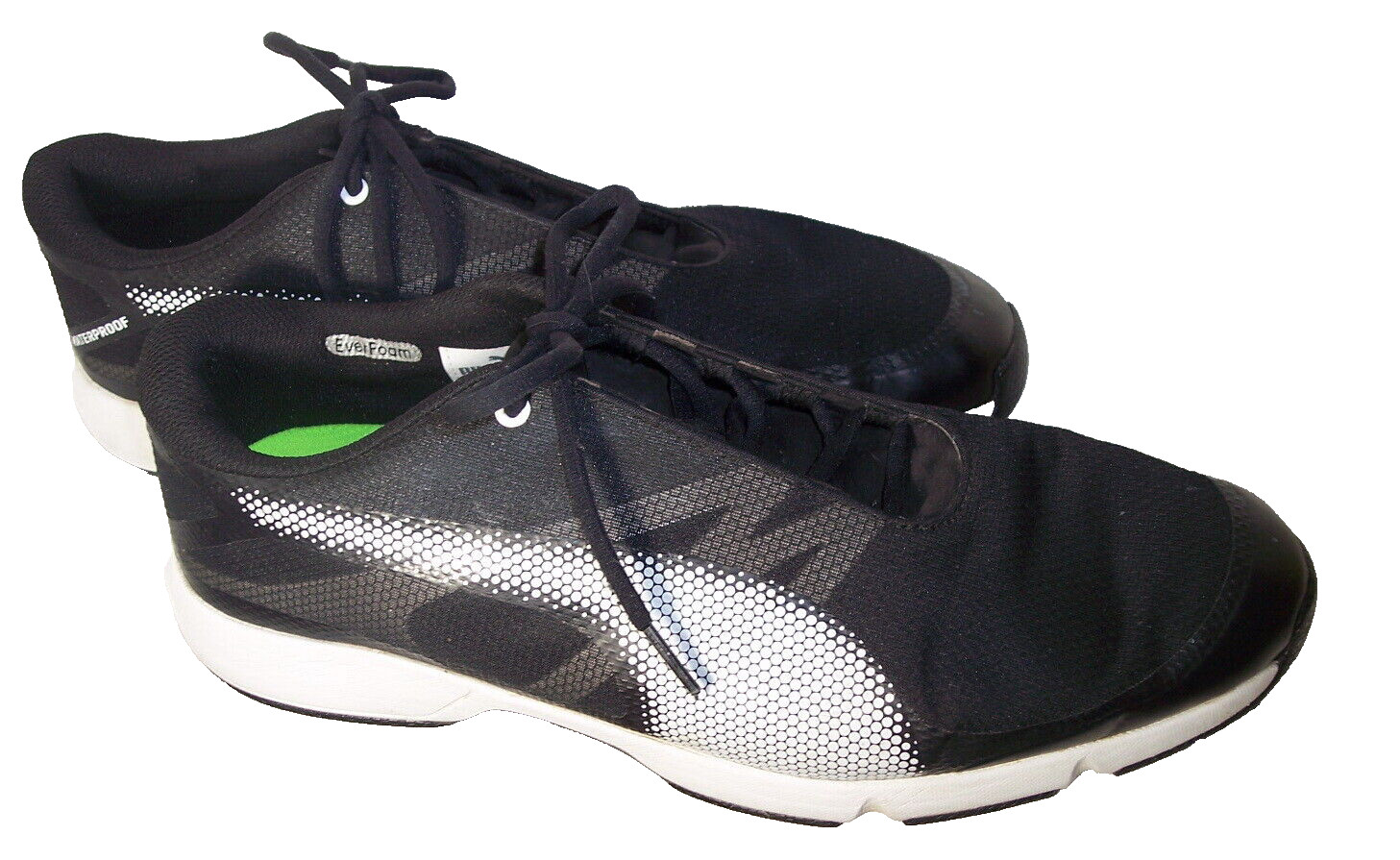 Puma Ignite Drive Sports sz 10 Black Mesh Sneaker Type Golf 