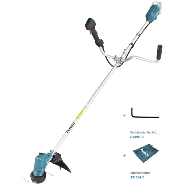 Makita Akku-Rasentrimmer DUR190UZX9 - 18V - Ohne Akku/LadegeräT-image