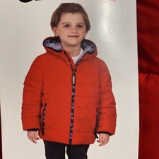 Gerry Kids' Jersey Lined Bubble Jacket Red Girls/boys Sz 6 NWT Puffer Coat