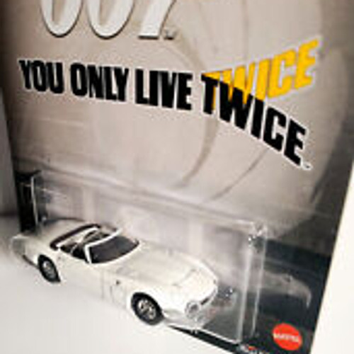 Hot Wheels Toyota 2000GT Roadster – Édition 007 You Only Live Twice, Neuve, échelle 1:64