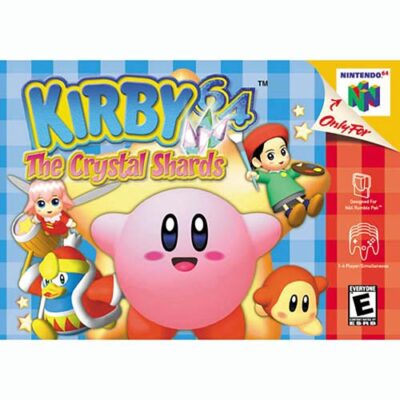 Kirby 64 - The Crystal Shards - Nintendo 64 CLEANED AND TESTED cartridge only