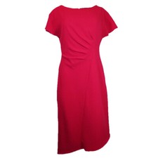 Tahari by ASL Cap Sleeve Hi-Low Sheath Dress, Size-6