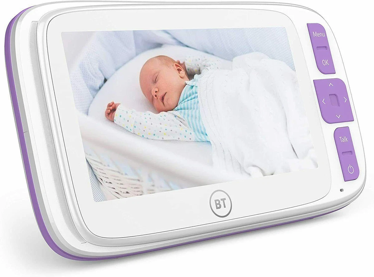 BT Smart Video Baby Monitor 6800 with 5 inch screen 5016351620120