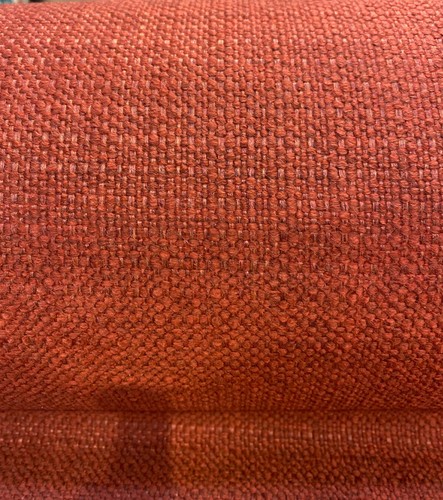 Red Chenille Performance Sampson Sangria Upholstery Fabric by the yard - Picture 3 of 5
