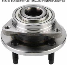 MOOG Front Wheel Bearing & Hub Pontiac G5 Chevy Cobalt Saturn Ion G5 4-Lug H02