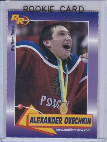 ALEXANDER OVECHKIN ROOKIE CARD 2003 Hockey RARE $$ RC Alex Washington Capitals! - Imagen 1 de 2