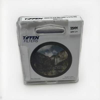Tiffen Black Pro-Mist Filter (55mm, Grade 1/4) 55BPM14