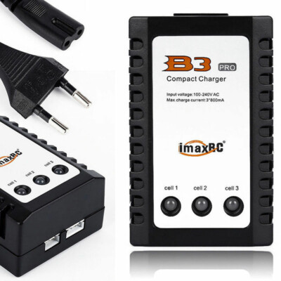 iMaxRC iMax B3 Compact 2S 3S Lipo Balance Battery Charger ForRC Helicopter US/EU
