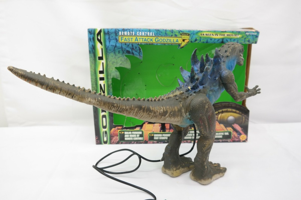 Godzilla Remote Control Fast Attack Godzilla ToyBiz 1998 TY | eBay