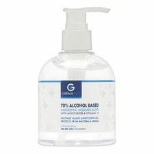 GermaSafe 70 Alcohol Based Antiseptic Disinfectant Sanitizer Gel 250ml/8.45oz