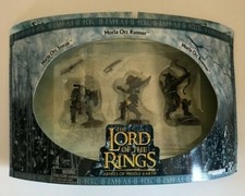 LORD OF THE RINGS ARMIES OF MIDDLE EARTH MORIA ORC 3 PACK 2" BATTLE SCALE NEW