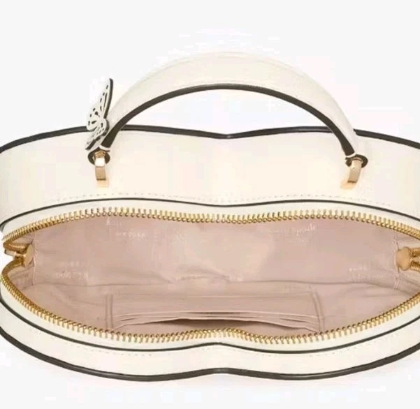 Borsa a tracolla Kate Spade KL039 Love Shack cuore traforato nuova con etichette prezzo consigliato dal produttore $379