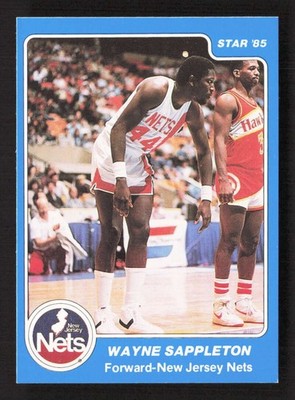 1984-85 Star Wayne Sappleton #97 New Jersey Nets NM TV11957