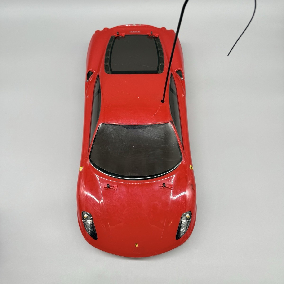 Vintage Nikko Red Ferrari F430 1/10 Digital Proportional RC Car +
