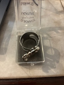 Bonade BB Clarinet Inverted Ligature Black Nickel (2250UNVN)