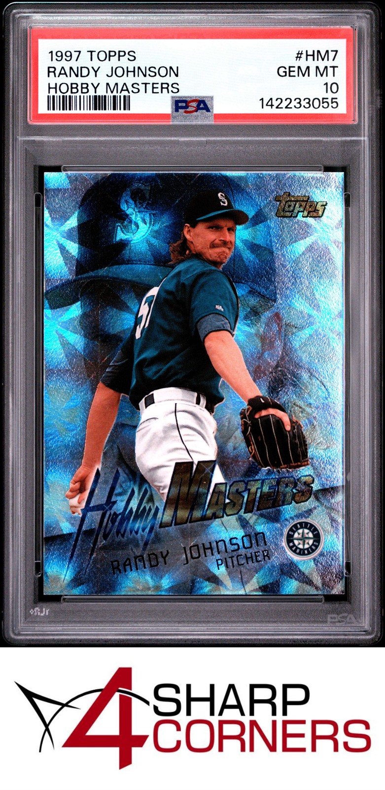 1997 TOPPS HOBBY MASTERS #HM7 RANDY JOHNSON HOF PSA 10