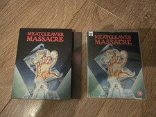 Meatcleaver Massacre - 101 Films Ltd BLU RAY SET - SLASHER HORROR