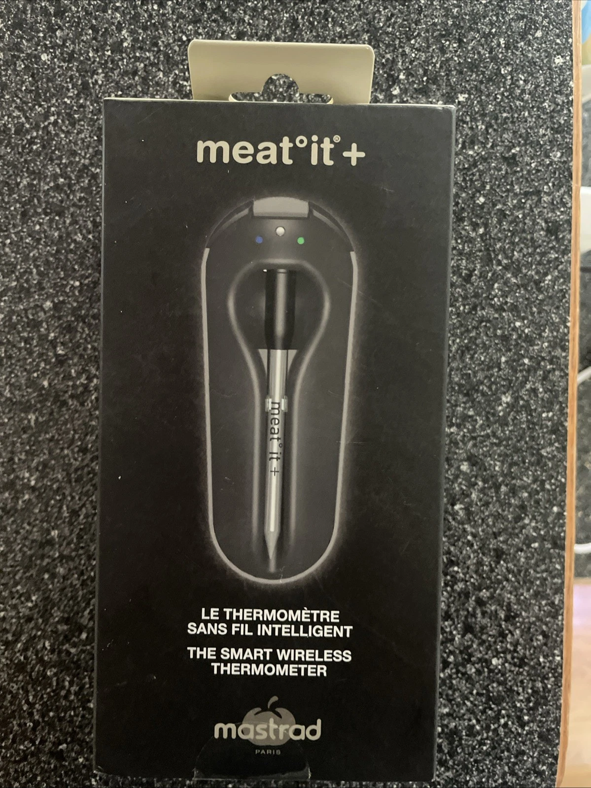 Mastrad Meat It Plus Meat Thermometer - Black kitchenware cooking smart wireless