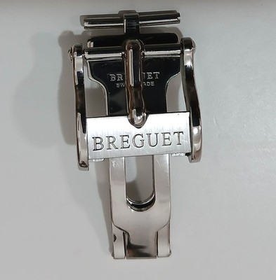 Breguet Stahlverschluss mm. 18 für Lederarmband 