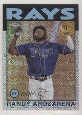 2021 Topps Silver Pack Series 2 1986 Chrome Baseball Randy Arozarena 8x7