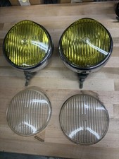 Vintage Bosch Angular Massive 7 7 Inch Driving Lights Chrome Mercedes W187