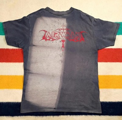 Vintage Airwalk Skate Shirt Distressed Faded Y2K Grunge Medium