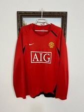 Vintage Nike Manchester United Football Train Jacket Sweatshirt Mens Size L