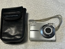 Kodak EasyShare C613 White Silver Digital Camera 3X Optical Zoom 6.2MP TESTED