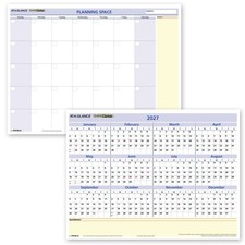 2027 At-A-Glance PM550B-28 QuickNotes Small Dry Erase Calendar 12 x 16"