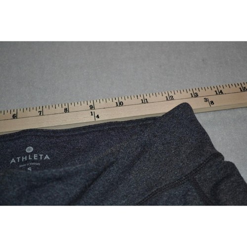 30265 Pantalones de Gimnasio Athleta Leggings Entrenamiento Gris Mezcla de Nailon Talla Pequeña Para Mujer - Imagen 8 de 12