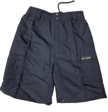 Mocean Tech Nylon Bike Patrol Shorts With Cargo Pockets,Zippred Back Pockets