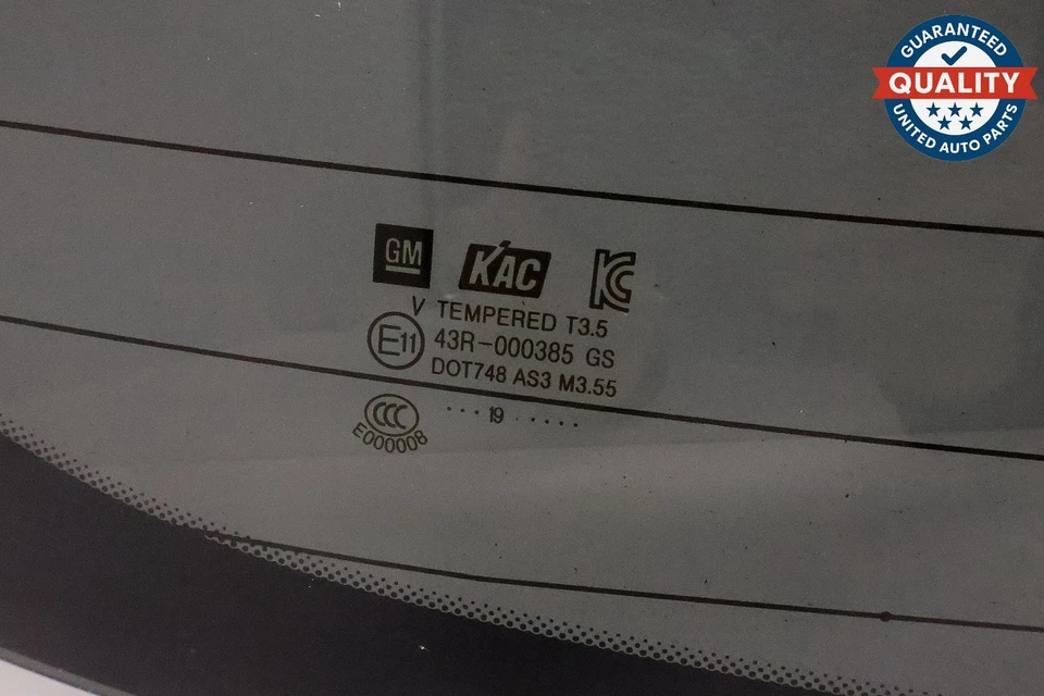2013–2022 BUICK ENCORE JANELA TRASEIRA TAMPA TRASEIRA VIDRO AQUECIDO COM DESEMBAÇADOR - Imagem 4 de 4