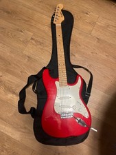 Vintage 6 String Electric Guitar - Cherry Red 
