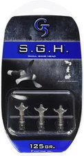 G5 Outdoors Stainless Steel Small Game Broadheads (3 Pack) 125 Grain - 151