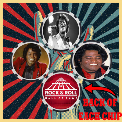 JAMES BROWN - ROCK & ROLL HALL OF FAME - COLLECTABLE COIN SET (3) #3